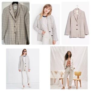 Madewell Dorset Blazer in Windowpane